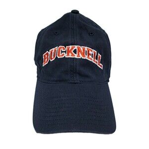 Bucknell College University Legacy Cap Hat Navy Blue Prange Bison Strapback